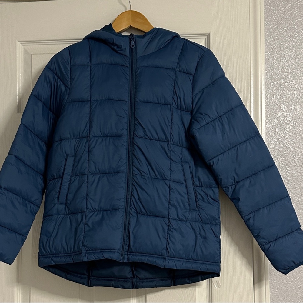 Tucker + Tate Kids Hooded Puffer Jacket - Deep Navy
